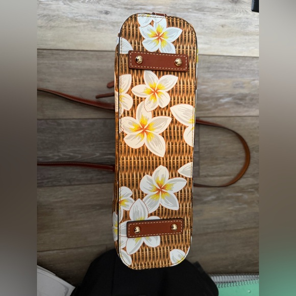 Dooney & Bourke Brown Floral Tote - Picture 5 of 5